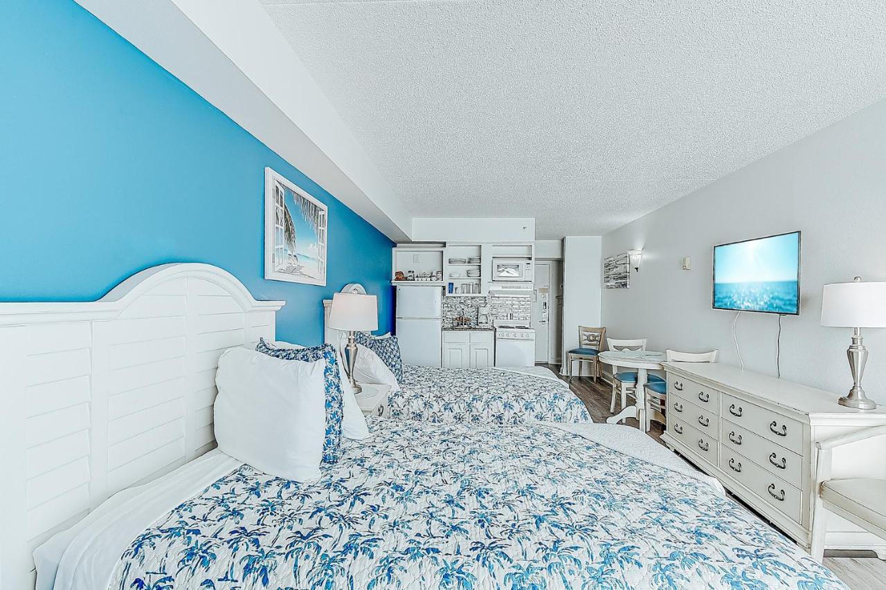 Ocean Front Comfy Condo W/Kitchen, Sleeps 4, Snowbird Paradise Myrtle Beach Exterior photo